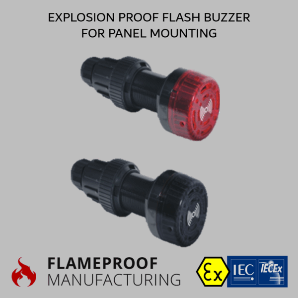  Explosion Proof Flash Buzzer For Panel Mounting 1208.9