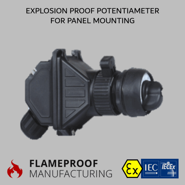 Explosion Proof Potentiameter for Panel Mounting 0203