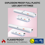 Explosion Proof CZ0875/LED 2x10W and CZ0876/LED 2x19W Full Plastic Explosion Proof LED Light Fittings