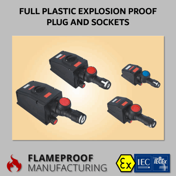 Full Plastic Explosion Proof Plug and Sockets 16A 3P CZ0521